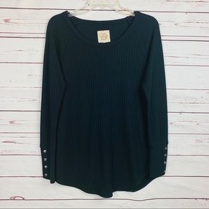 Chaser waffle knit top